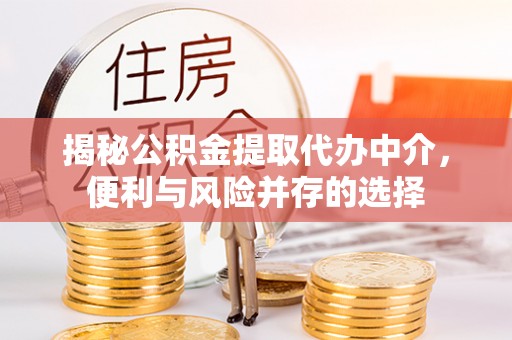 台儿庄揭秘公积金提取代办中介，便利与风险并存的选择