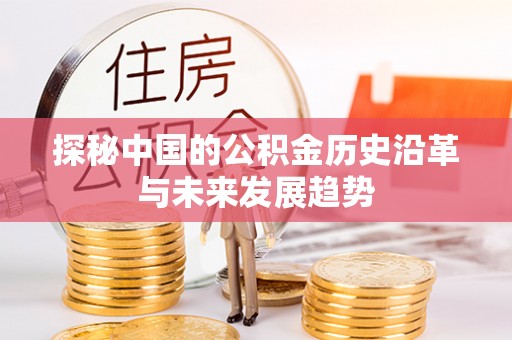 台儿庄探秘中国的公积金历史沿革与未来发展趋势