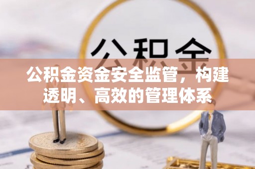台儿庄公积金资金安全监管，构建透明、高效的管理体系