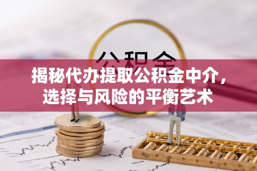 台儿庄揭秘代办提取公积金中介，选择与风险的平衡艺术