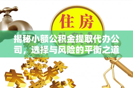 台儿庄揭秘小额公积金提取代办公司，选择与风险的平衡之道