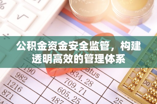 台儿庄公积金资金安全监管，构建透明高效的管理体系