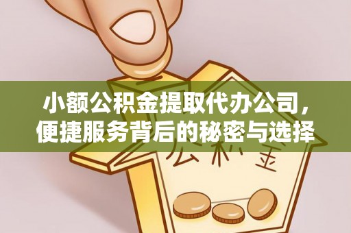 台儿庄小额公积金提取代办公司，便捷服务背后的秘密与选择指南