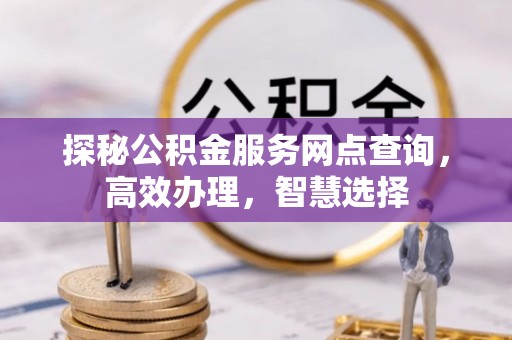 台儿庄探秘公积金服务网点查询，高效办理，智慧选择