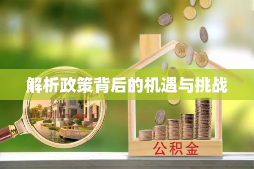 台儿庄解析政策背后的机遇与挑战