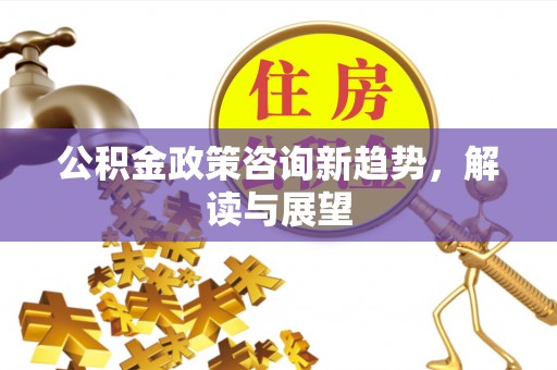台儿庄公积金政策咨询新趋势，解读与展望