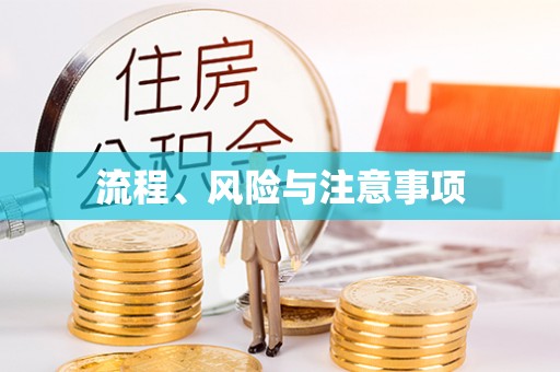 台儿庄流程、风险与注意事项