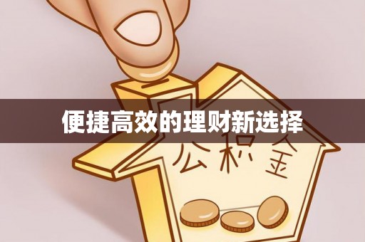 台儿庄便捷高效的理财新选择